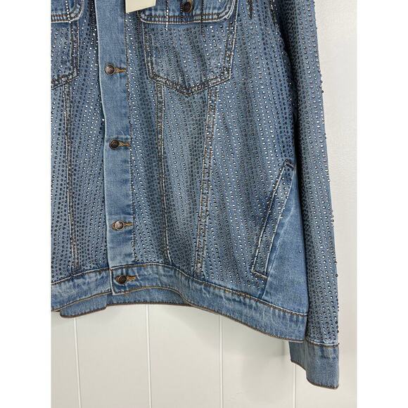 NWT One Teaspoon Desert Jewel Trucker Jacket Size XXL - Picture 7 of 11